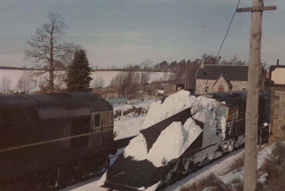 Dunphail Station Snow Plough